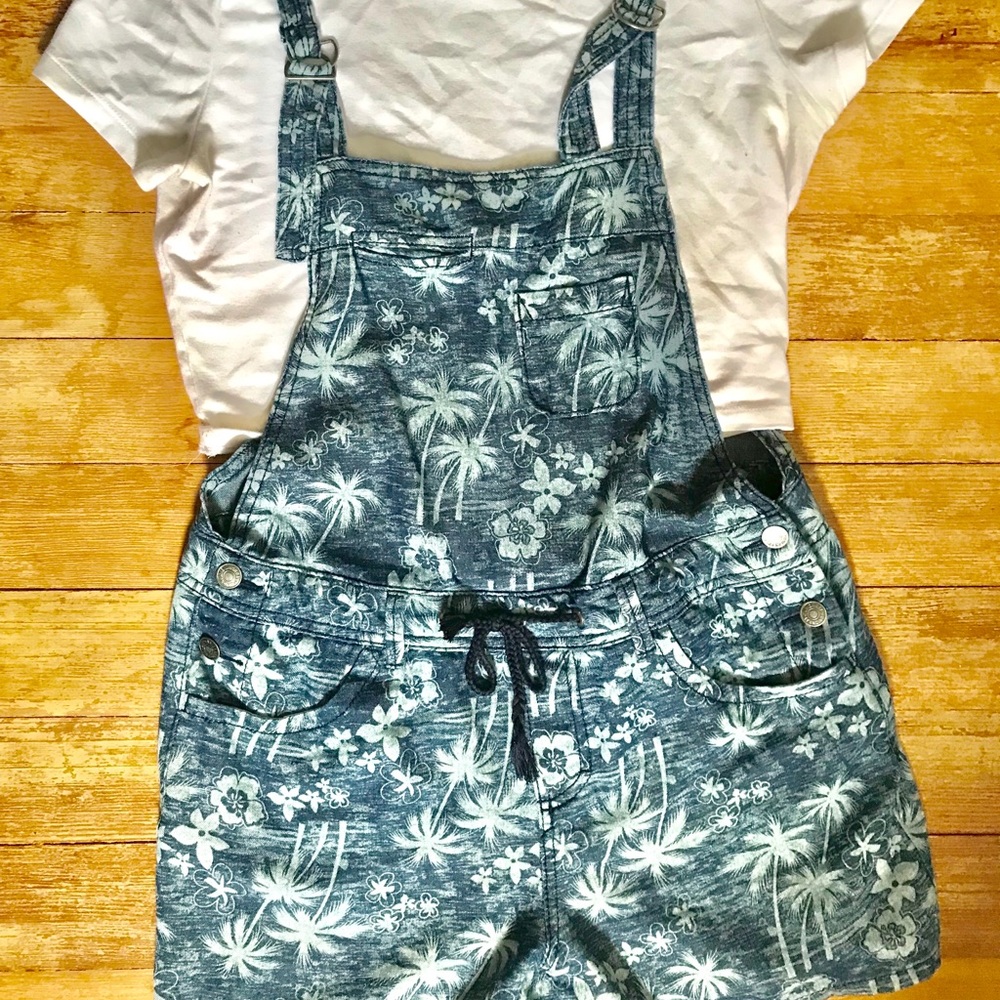 Overall Shorts
